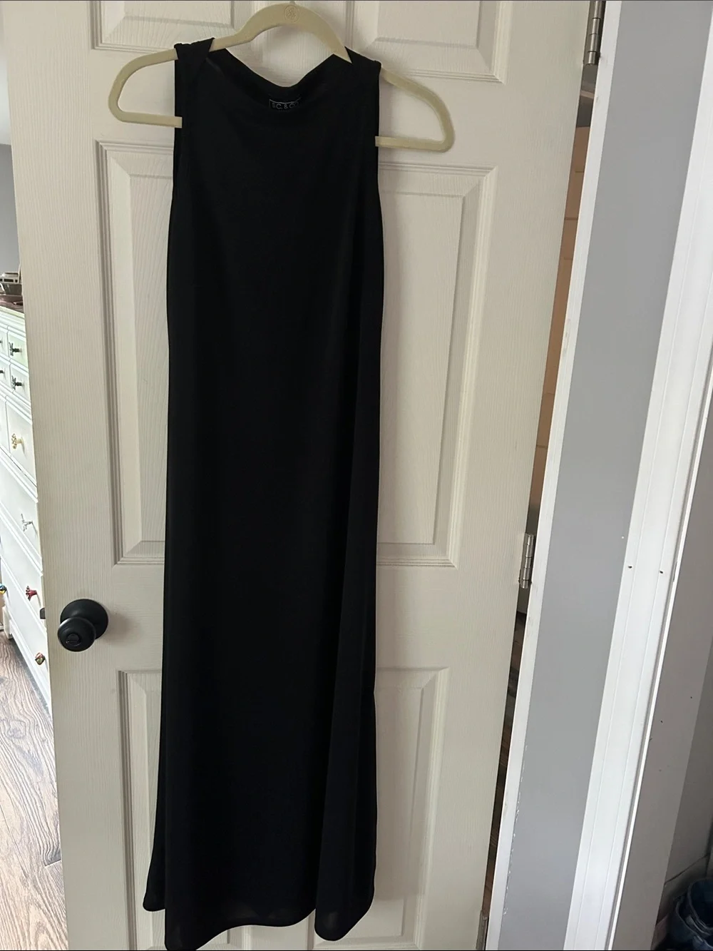 theory black sleeveless dress Theory NEW Size 10 Felicitina Black Fit and Flare Dress